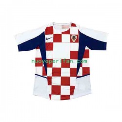 Maglie da Calcio Croazia Uomo Prima Tenuta 2002 Maniche Corte
