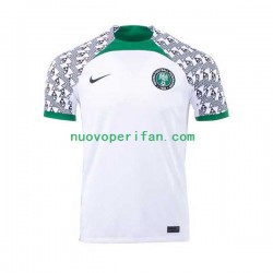 Maglie da Calcio Nigeria Uomo Trasferta Tenuta 2022 Maniche Corte