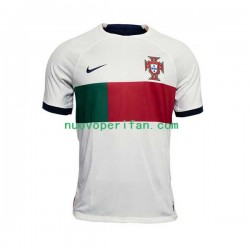 Maglie da Calcio Portogallo Uomo Trasferta Tenuta Mondiali 2022 Maniche Corte