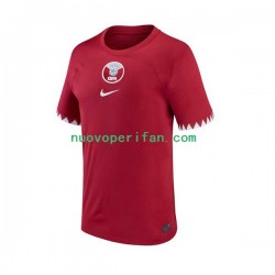 Maglie da Calcio Qatar Uomo Prima Tenuta Mondiali 2022 Maniche Corte