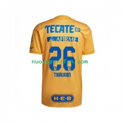 Maglie da Calcio Tigres UANL Florian Thauvin 26 Uomo Prima Tenuta 2022-2023 Maniche Corte