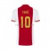 Maglie da Calcio AFC Ajax Dusan Tadic 10 Uomo Prima Tenuta 2022-2023 Maniche Corte