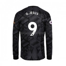 Maglie da Calcio Arsenal Gabriel Jesus 9 Uomo Trasferta Tenuta 2022-2023 Maniche Lunghe