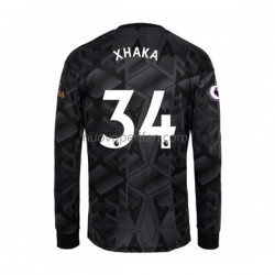 Maglie da Calcio Arsenal Granit Xhaka 34 Uomo Trasferta Tenuta 2022-2023 Maniche Lunghe