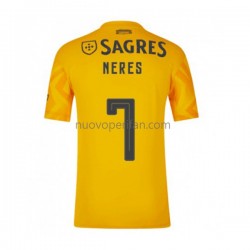 Maglie da Calcio Benfica David Neres 7 Uomo Trasferta Tenuta 2022-2023 Maniche Corte
