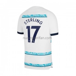 Maglie da Calcio Chelsea Sterling 17 Uomo Trasferta Tenuta 2022-2023 Maniche Corte