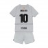 Maglie da Calcio FC Barcelona Ansu Fat 10 Bambino Alternativa Tenuta 2022-2023 Maniche Corte