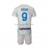 Maglie da Calcio Inter Milan Edin Dzeko 9 Bambino Trasferta Tenuta 2022-2023 Maniche Corte