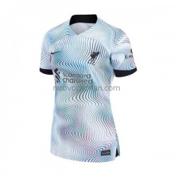Maglie da Calcio Liverpool Donna Trasferta Tenuta 2022-2023 Maniche Corte