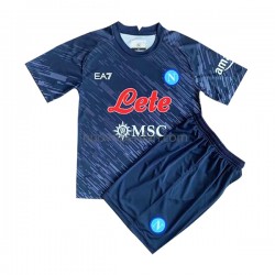 Maglie da Calcio Napoli Bambino Alternativa Tenuta 2022-2023 Maniche Corte