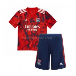 Maglie da Calcio Olympique Lyonnais Bambino Trasferta Tenuta 2022-2023 Maniche Corte