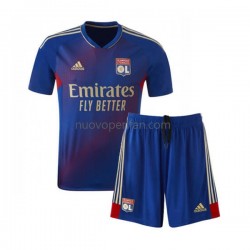 Maglie da Calcio Olympique Lyonnais Bambino Quarta Tenuta 2022-2023 Maniche Corte