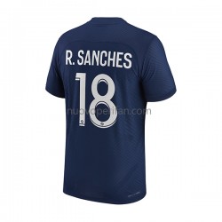 Maglie da Calcio Paris Saint-Germain R.Sanches 18 Uomo Prima Tenuta 2022-2023 Maniche Corte