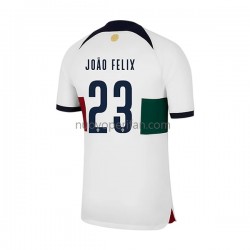 Maglie da Calcio Portogallo Joao Felix 23 Uomo Trasferta Tenuta Mondiali 2022 Maniche Corte