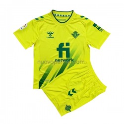 Maglie da Calcio Real Betis Portiere Bambino Trasferta Tenuta 2022-2023 Maniche Corte