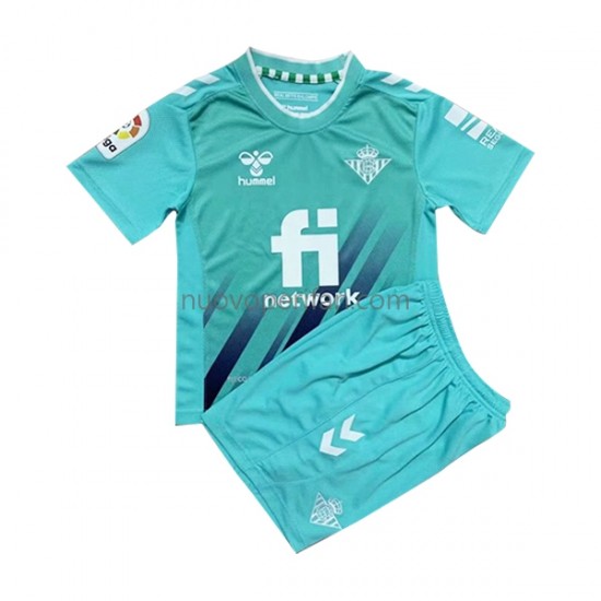 Maglie da Calcio Real Betis Portiere Bambino Prima Tenuta 2022-2023 Maniche Corte