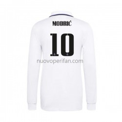 Maglie da Calcio Real Madrid Modrić 10 Uomo Prima Tenuta 2022-2023 Maniche Lunghe