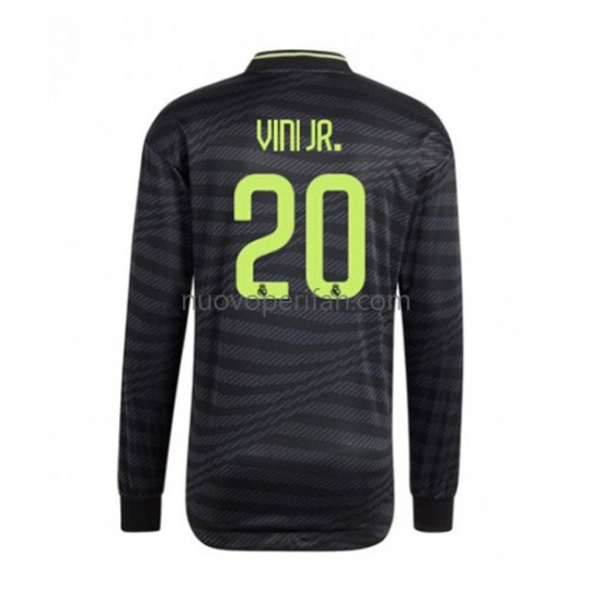 Maglie da Calcio Real Madrid Vinicius Junior 20 Uomo Alternativa Tenuta 2022-2023 Maniche Lunghe