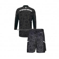 Maglie da Calcio FC Bayern München Portiere Bambino Trasferta Tenuta 2022-2023 Maniche Lunghe