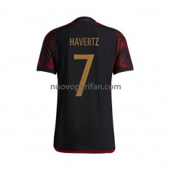 Maglie da Calcio Germania Havertz 7 Uomo Trasferta Tenuta Mondiali 2022 Maniche Corte