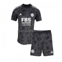 Maglie da Calcio Leicester City Portiere Bambino Prima Tenuta 2022-2023 Maniche Corte