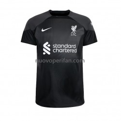 Maglie da Calcio Liverpool Portiere Uomo Trasferta Tenuta 2022-2023 Maniche Corte