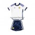 Maglie da Calcio Schottland Bambino Trasferta Tenuta 2022 Maniche Corte