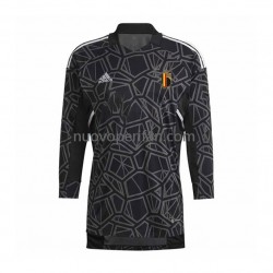 Maglie da Calcio Belgio Portiere Uomo Prima Tenuta Mondiali 2022 Maniche Lunghe