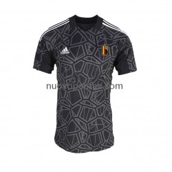 Maglie da Calcio Belgio Portiere Uomo Prima Tenuta Mondiali 2022 Maniche Corte