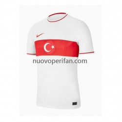 Maglie da Calcio Turchia Uomo Prima Tenuta 2022-2023 Maniche Corte