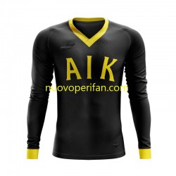 Maglie da Calcio AIK 100 Anniversary Uomo Prima Tenuta 2024 Maniche Lunghe