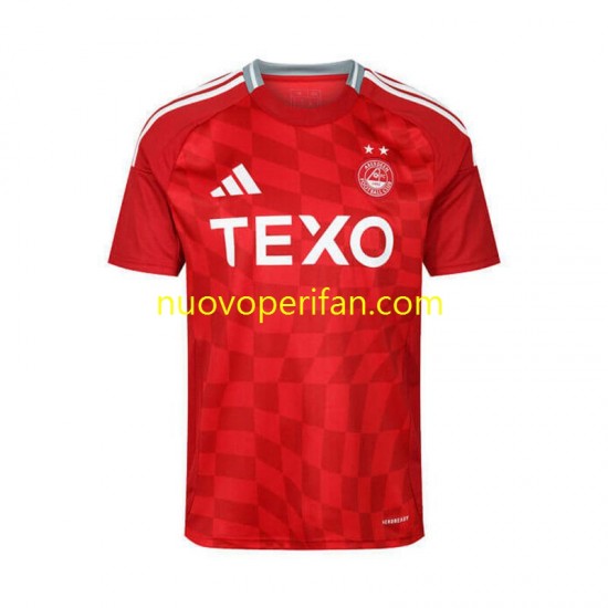 Maglie da Calcio Aberdeen Uomo Prima Tenuta 2024-2025 Maniche Corte