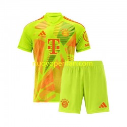Maglie da Calcio FC Bayern München Portiere Bambino Prima Tenuta 2024-2025 Maniche Corte