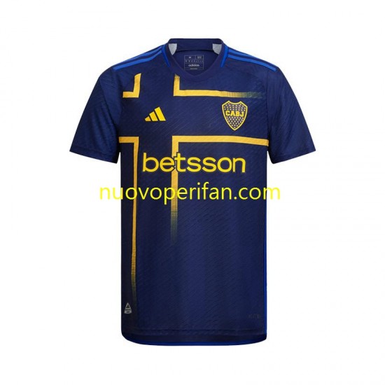 Maglie da Calcio CA Boca Juniors Uomo Alternativa Tenuta 2024 Maniche Corte