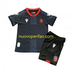 Maglie da Calcio Georgia Bambino Trasferta Tenuta 2024 Maniche Corte