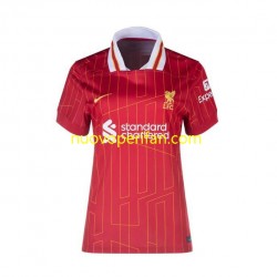 Maglie da Calcio Liverpool Donna Prima Tenuta 2024-2025 Maniche Corte