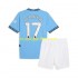 Maglie da Calcio Manchester City Kevin De Bruyne 17 Bambino Prima Tenuta 2024-2025 Maniche Corte