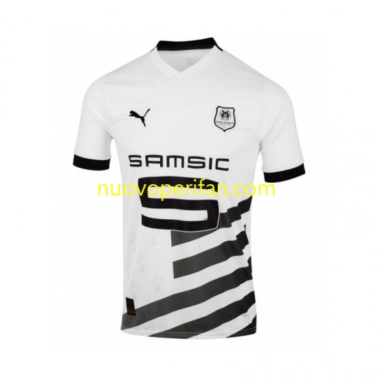 Maglie da Calcio Stade Rennais Uomo Trasferta Tenuta 2023-2024 Maniche Corte