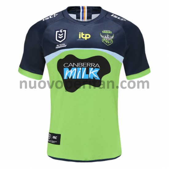 Maglie da Calcio Canberra Raiders Rugby Trasferta Tenuta 2021 Maniche Corte