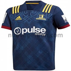 Maglie da Calcio Dunedin Highlanders Rugby Prima Tenuta 2020 Maniche Corte