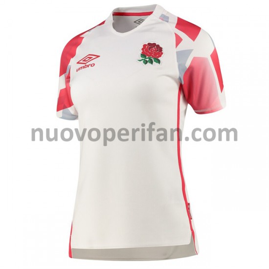 Maglie da Calcio Inghilterra Rugby 7S Donna Prima Tenuta 2020-2021 Maniche Corte
