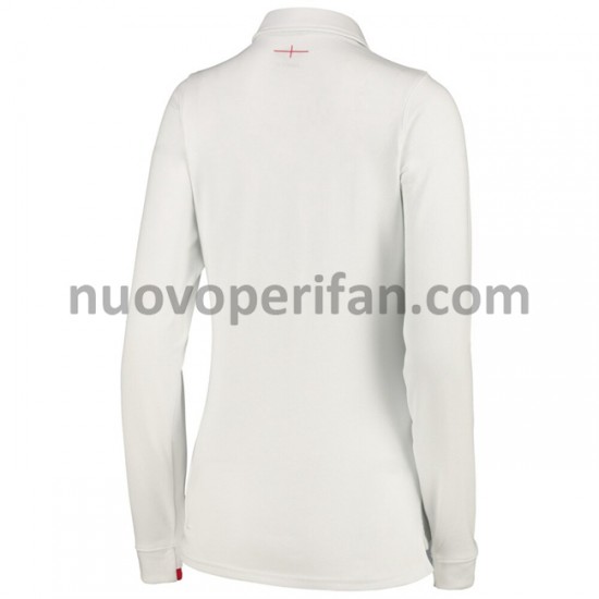 Maglie da Calcio Inghilterra Rugby Classic Donna Prima Tenuta 2020-2021 Maniche Lunghe