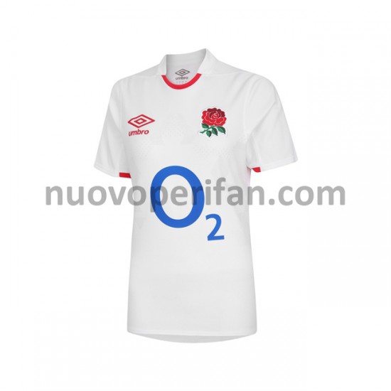 Maglie da Calcio Inghilterra Rugby Donna Prima Tenuta 2020-2021 Maniche Corte