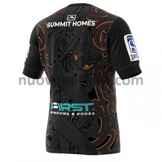 Maglie da Calcio Hamilton Chiefs Rugby Prima Tenuta 2020-2021 Maniche Corte