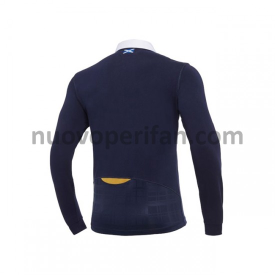 Maglie da Calcio Scozia Rugby Prima Tenuta 2020-2021 Maniche Lunghe