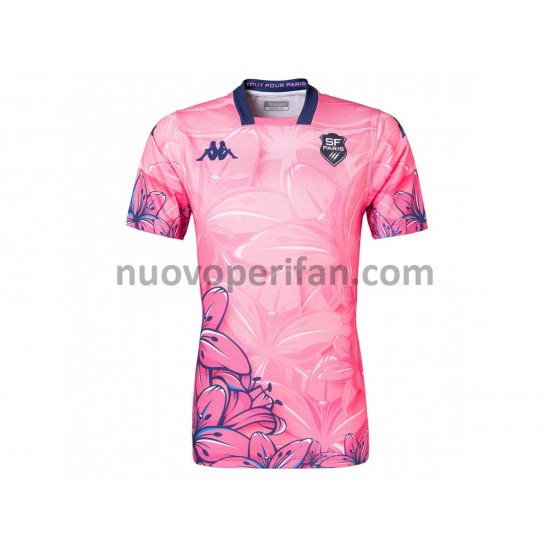 Maglie da Calcio Stade Français Paris Rugby Prima Tenuta 2021 Maniche Corte