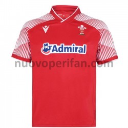 Maglie da Calcio Galles Rugby 7S Prima Tenuta 2020-2021 Maniche Corte